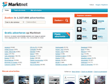 Tablet Screenshot of marktnet.nl